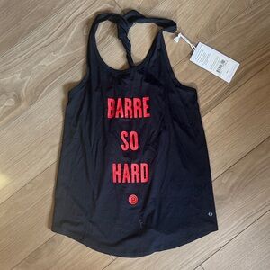 NWT pure barre tank XS
